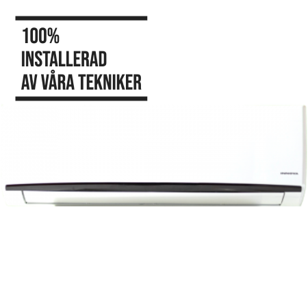 Luftvärmepump Innova Balance R32 IGZL09 wifi komplett med installation