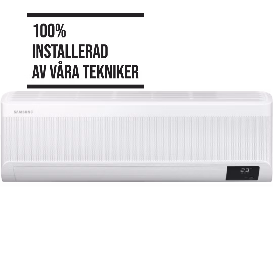 Luftvärmepump Samsung Nordic Wind-Free 35 komplett