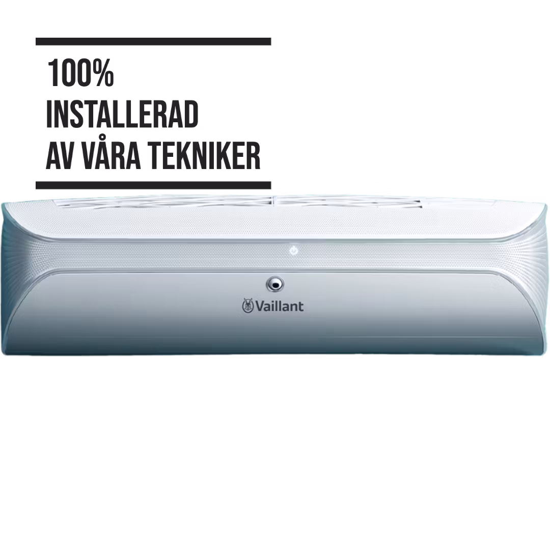 Luftvärmepump Vaillant climaVAIR Premium 35 komplett med installation