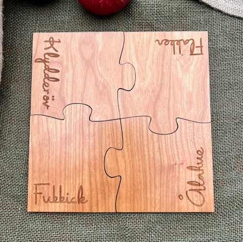 Glasunderlägg Puzzle