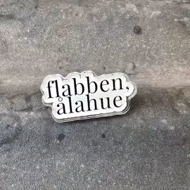 Pin - Flabben ålahue
