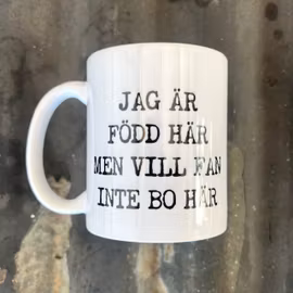 Mugg - Född här