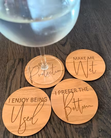 Glasunderlägg - Enjoy