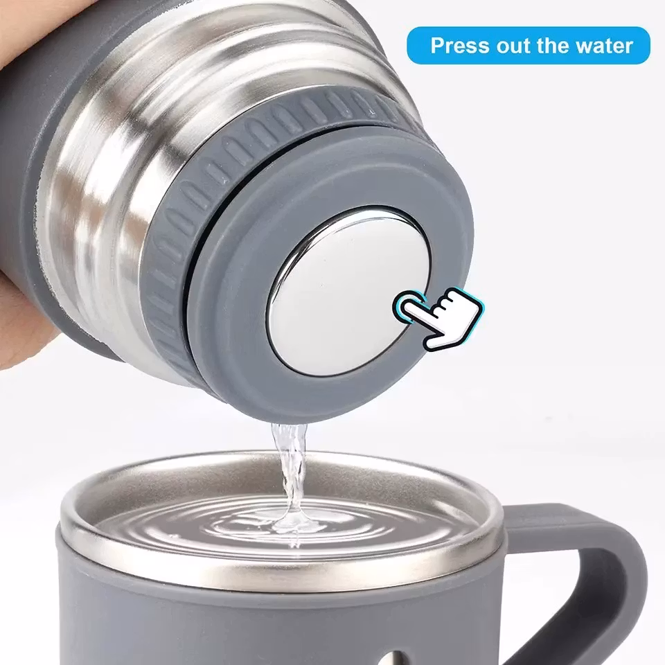 Termos - 3 Muggar - 500 ml - Olika Färger -