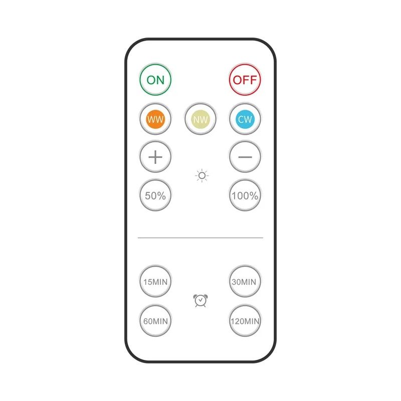 Nattlampa/Myslampa - Led- Fjärrkontroll -