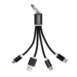 Mobil Laddare 3 in 1 5 W - Nyckelring -