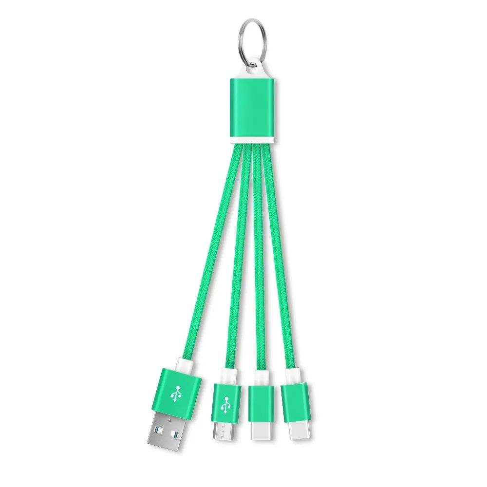 Mobil Laddare 3 in 1 5 W - Nyckelring -