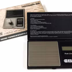 Pocketvågar Digitala 200-500g/0.01g - Batteri ingår -