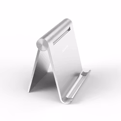 Mobil och Ipad hållare Silver/Grå