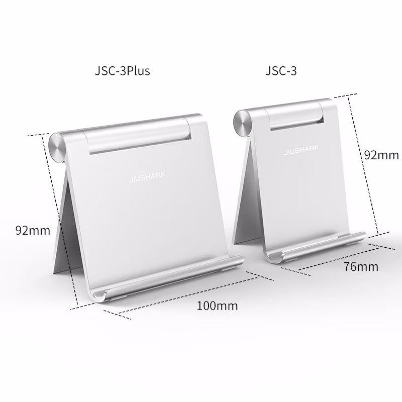 Mobil och Ipad hållare Silver/Grå