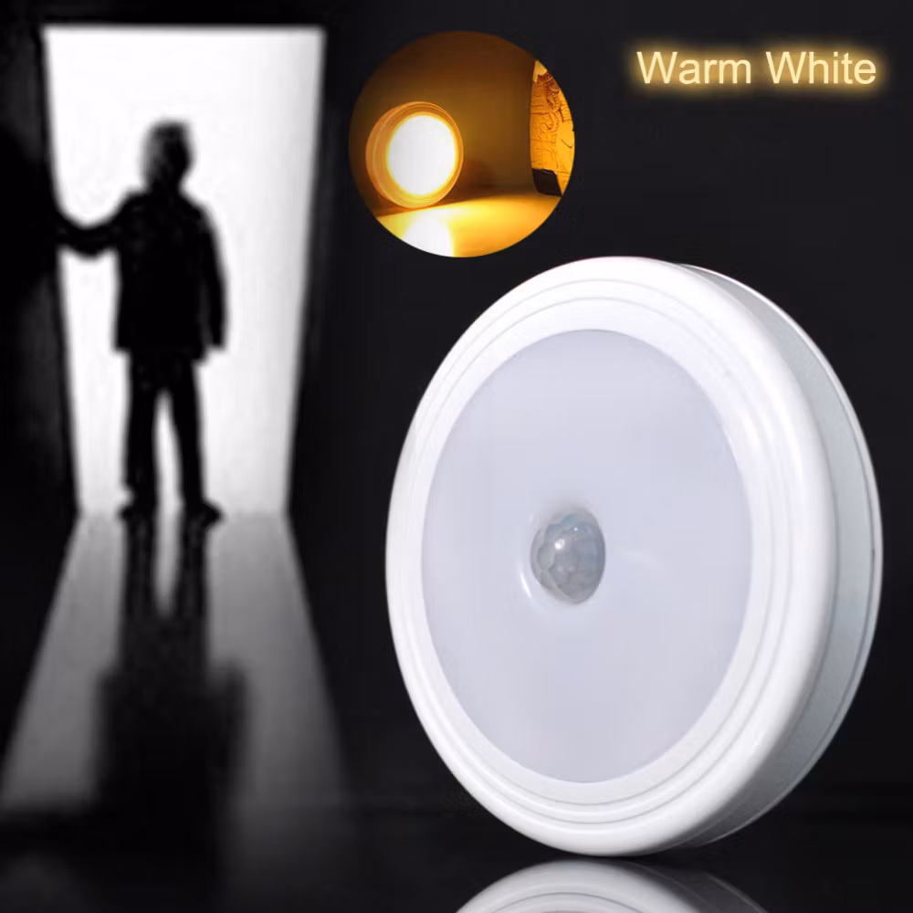 Natt/Mörkerlampa - Rörelsesensor - Led