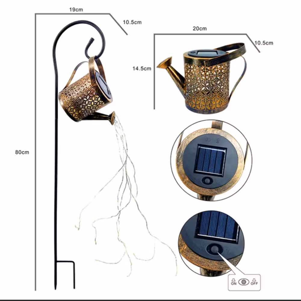 Utebelysning - Trädgård - Solceller -