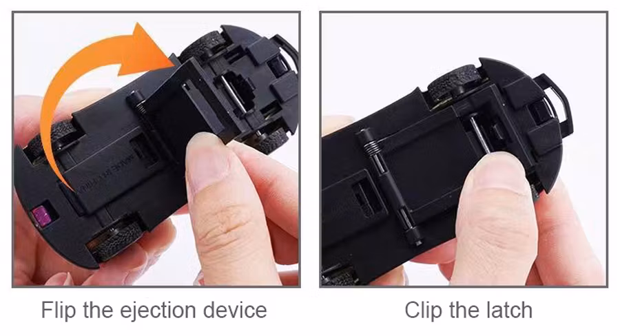 Leksaksbilar voltar + Pull Back ( 4-7 Pack )