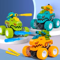 Dinosaurie Tank - Stor - Pilar - 3 olika färger