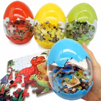 Dinosaurie - Pussel/Ägg -