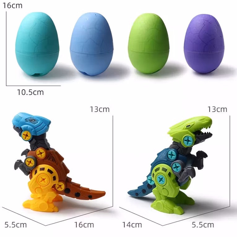 Dinosaurie - Bygga själv/Ägg -