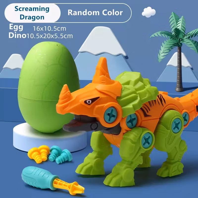 Dinosaurie - Bygga själv/Ägg -