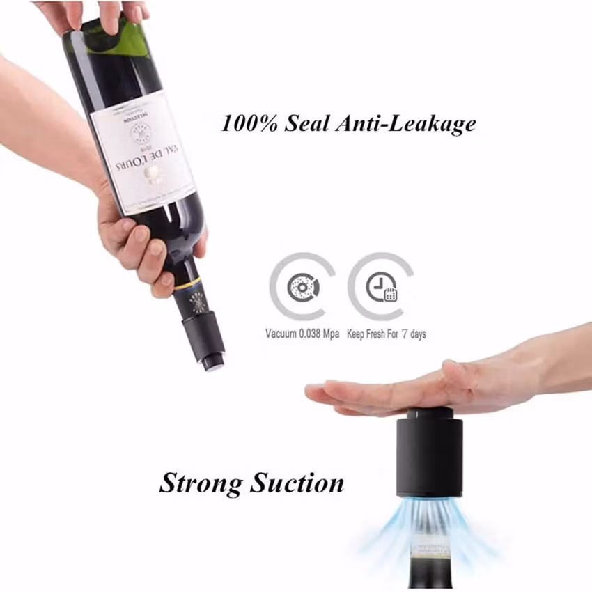 Vinkork - Vakuumförslutare -