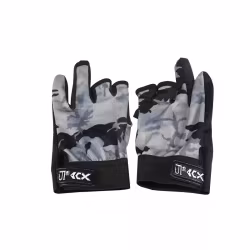 Fiske/Utomhus Handskar - 3 fingrar - Grå - Par -