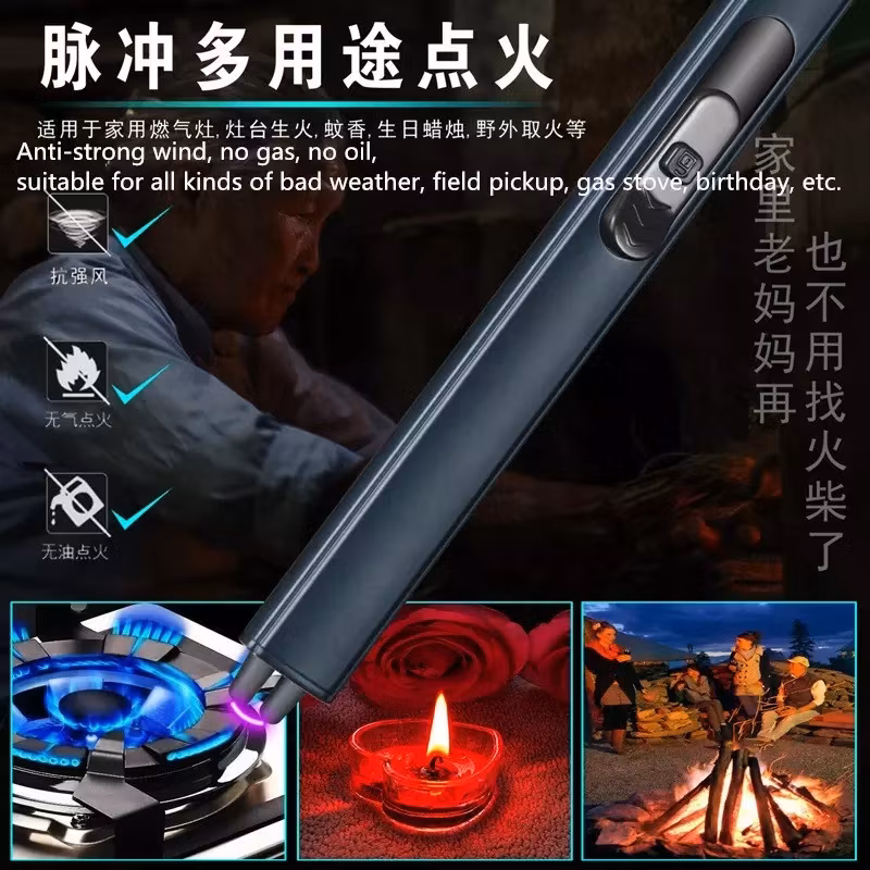 Tändare - USB - Silver -