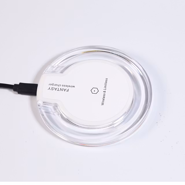 Mobil Laddare för iPhone, Android Qi Standard 5W (Vit)