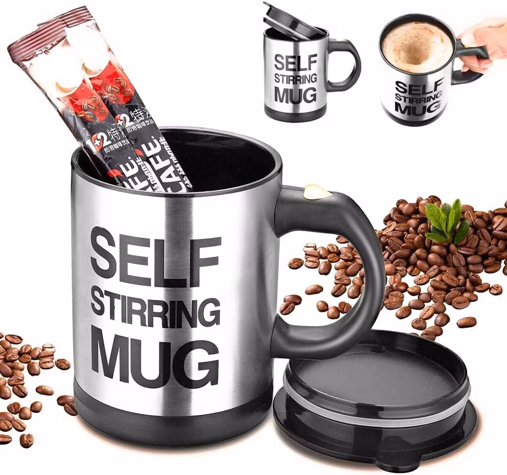 Self Stirring Mug - Kaffemuggen från framtiden