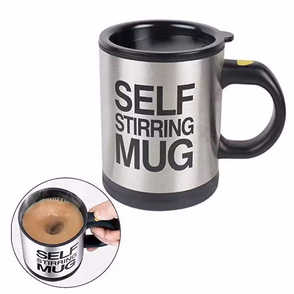 Self Stirring Mug - Kaffemuggen från framtiden