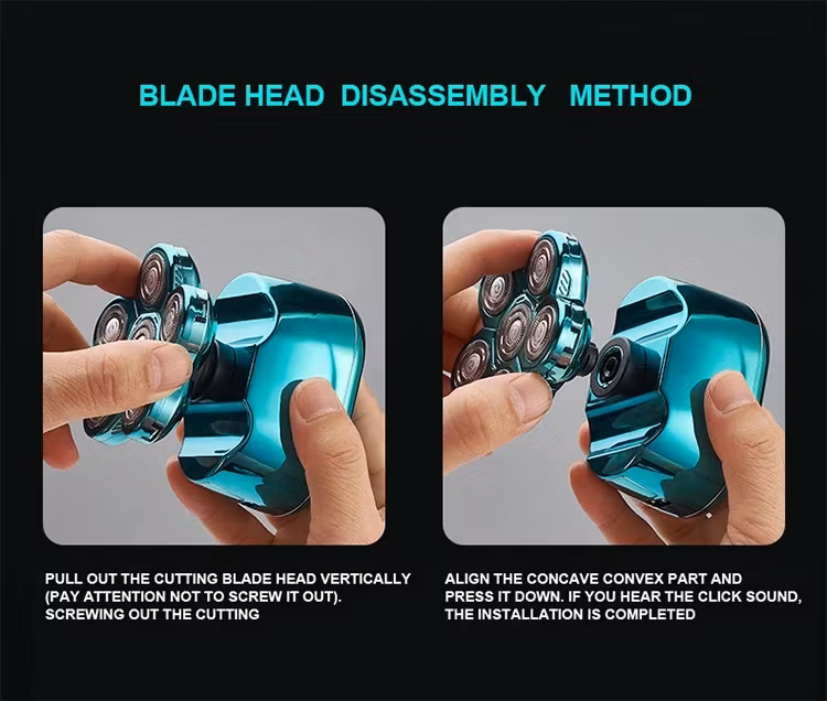 Rakapparat - 6 in 1 - Enhands Grepp - USB -