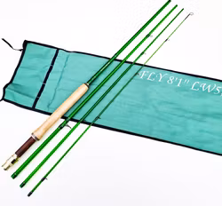 Flugspön 8´1 #5 - S-Glasfiberspön - 4-delade
