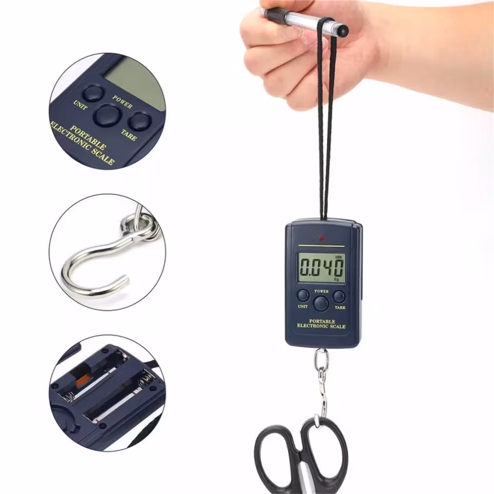 Fiske/Bagagevåg 40 kg Mini