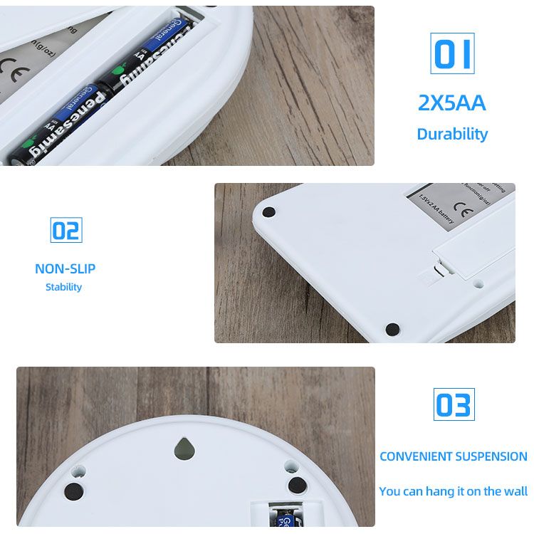 Paket / Post / Köksvåg, Digital 10 kg - Batteri ingår -