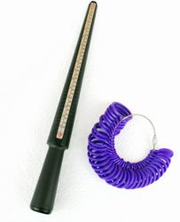 Ringstock + Ringmått Hårdplast