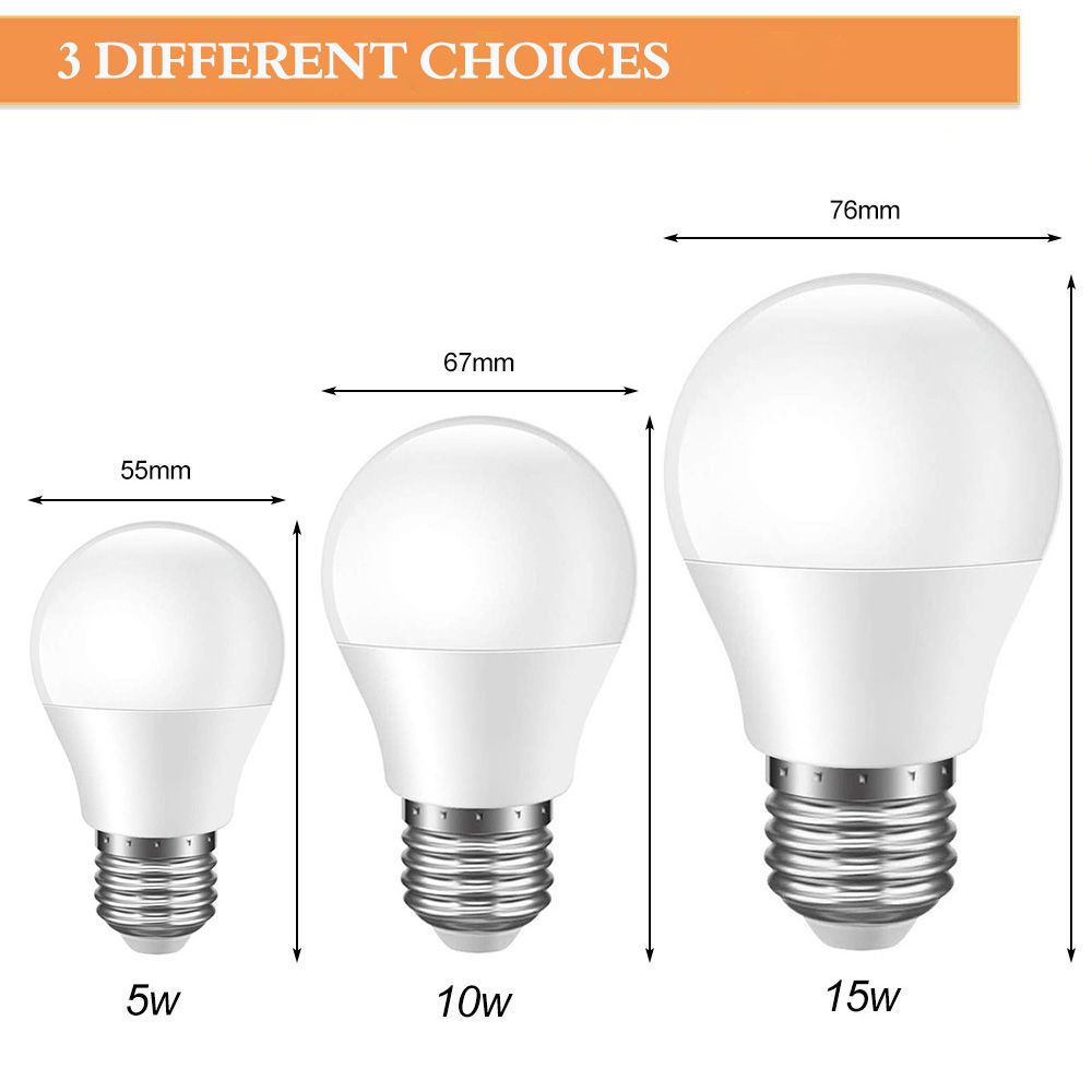 LED Smart Glödlampa 3 - Pack