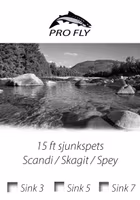 Pro Fly 15´ft - Scandi - Skagit - Spey - Sink3/5/7