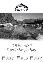 Pro Fly 15´ft - Scandi - Skagit - Spey - Sink3/5/7