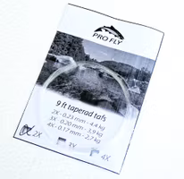 Pro Fly 9´ Taperade Tafsar (1-2 st Förpackning)