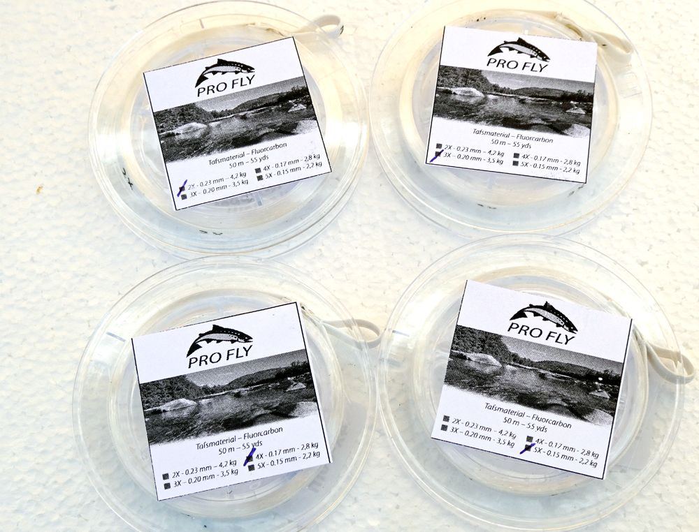 Pro Fly Fluorcarbon Tafs Material 50 m 2X-3X-4X-5X