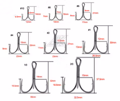 Trekrok - Olika storlekar 6-4-2-1-1/0