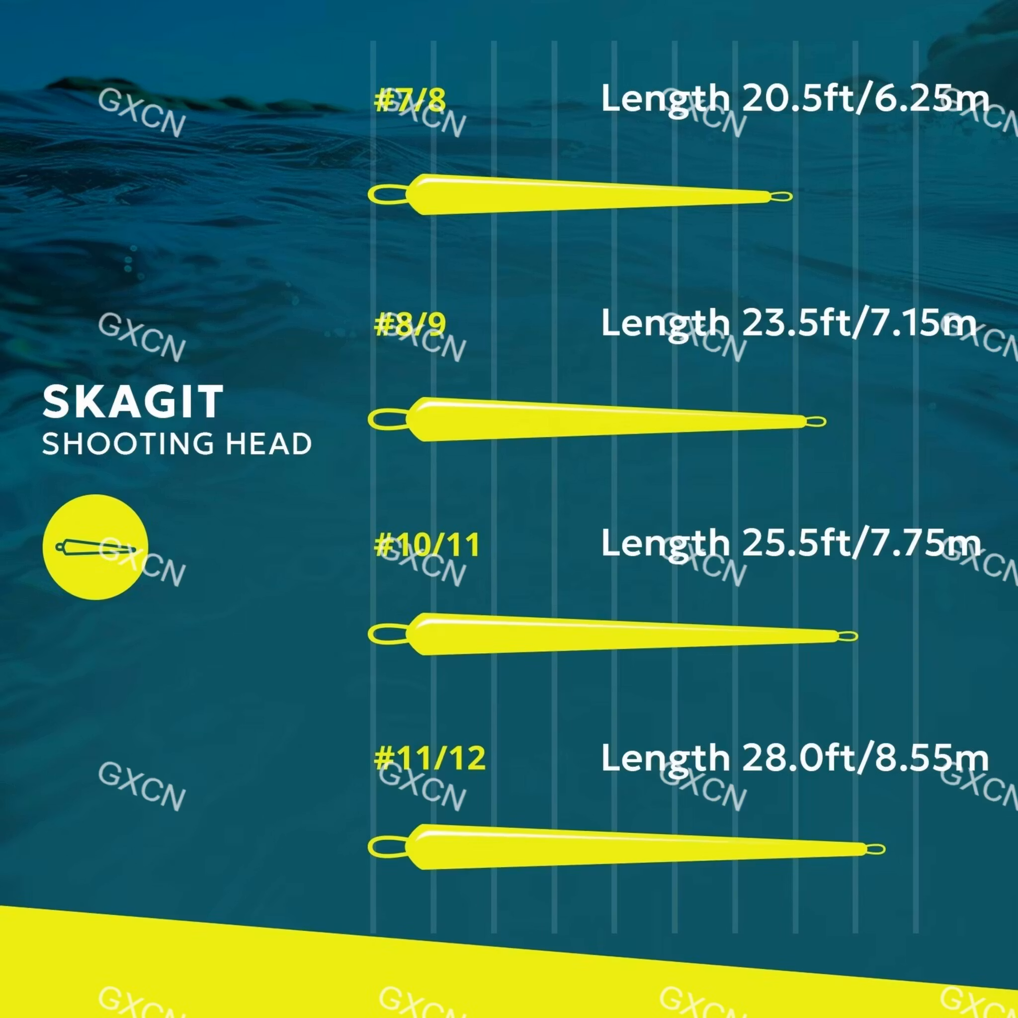 Pro Fly Skagit Klumpar 325 Grain - 540 Grain