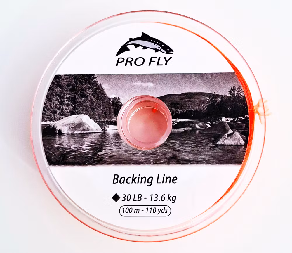 Backing - Flugfiske - 30 lbs - 100 meter -
