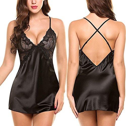 Negligé, Lingerie svart M