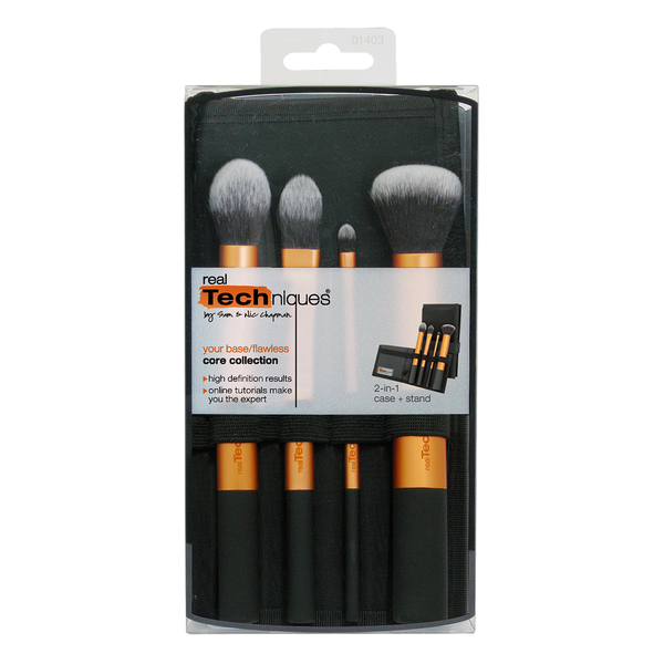 Real Techniques Core Collection . Trasig ytterförpackning