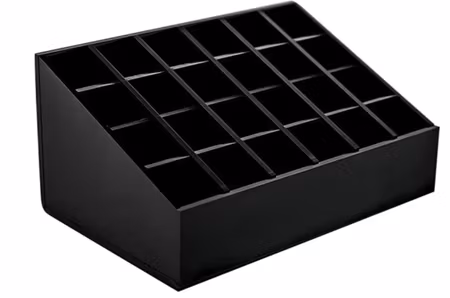 Läppstifthållare - Nagellackhållare brun