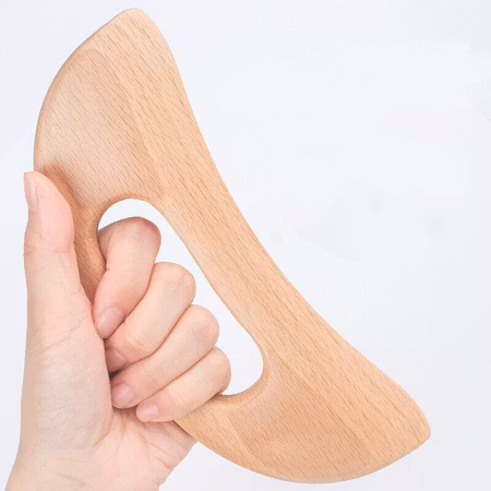 Gua Sha Scraper stor Trä