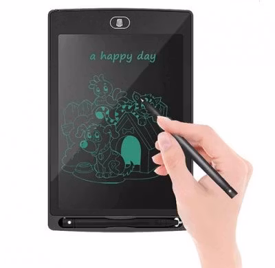 Ritplatta rit tavla  8,5" LCD Display  - Svart