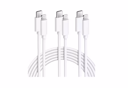 3-pack 2 m / Typ C till Lightning