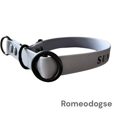 Stryphalsband med ett stopp Biothane 16,19,25mm