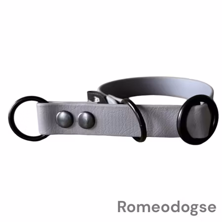 Stryphalsband med ett stopp Biothane 16,19,25mm