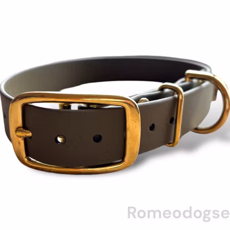Hundhalsband  Biothane Ställbart 16,19,25mm