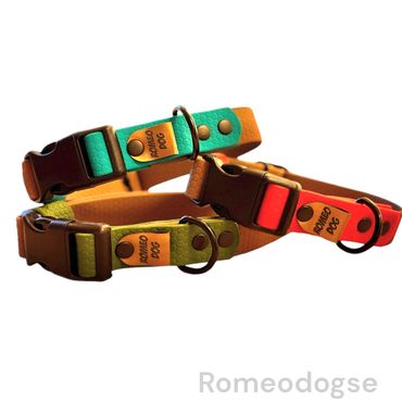 Halsband Hexa tvåfärgat 16,20,25mm